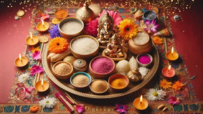 Diwali Puja Samagri List 2024 – दीपावली लक्ष्मी पूजन सामग्री सूची, विधि और मंत्र