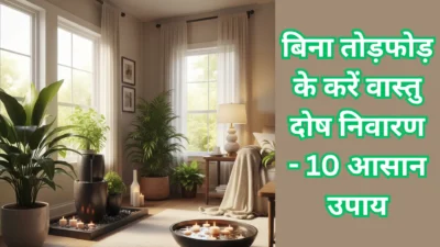 बिना तोड़फोड़ के करें वास्तु दोष निवारण – 10 आसान उपाय