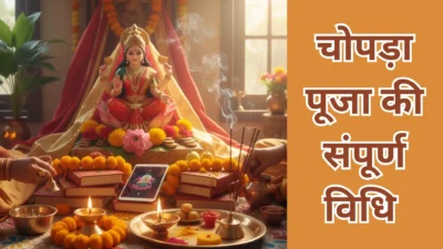 चोपड़ा पूजा 2026 शुभ मुहूर्त – जानिए कब करें खाता-बही पूजन और मां लक्ष्मी का आह्वान