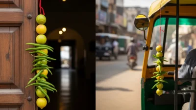 दरवाजे और गाड़ियों पर ‘नींबू-मिर्च’ क्यों लटकाते हैं? बुरी नजर का डर या कीड़ों का इलाज?