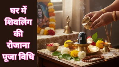 महादेव की कृपा – घर में शिवलिंग की रोजाना पूजा विधि और अभिषेक के 5 अचूक मंत्र। (Mahadev’s Grace)