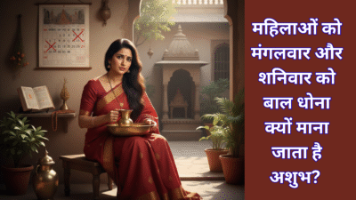 महिलाओं के लिए मंगलवार और शनिवार को बाल धोना क्यों माना जाता है अशुभ? जानें इसका धार्मिक पहलू